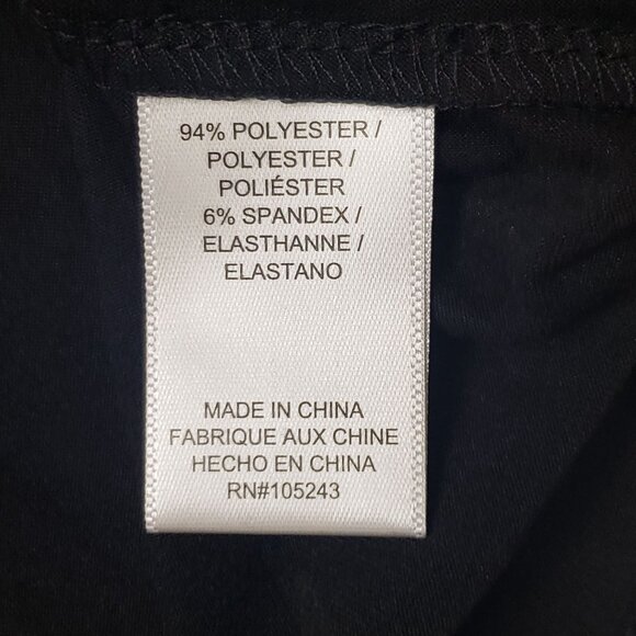 Bobeau Puff Sleeve Butter Top Womens Size XS Black V-Neck ¾ Sleeve Coquette NWOT - Picture 9 of 16